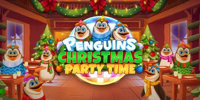 Penguins Christmas Party Time